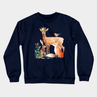 Woodland Friends Crewneck Sweatshirt